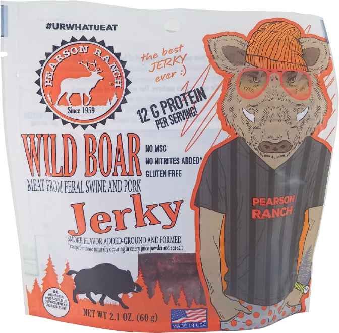 Pearson Ranch Jerky Wild Boar Jerky - 2.1oz