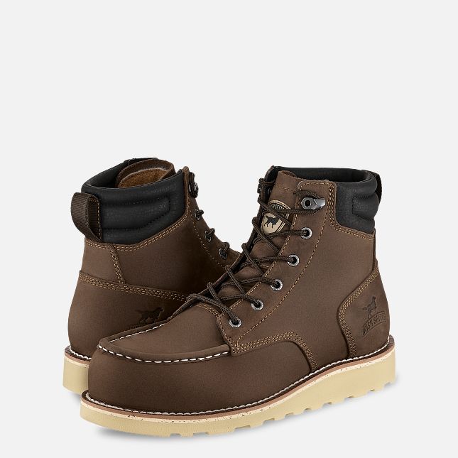Irish Setter Pipestone Unisex 6-inch Safety Toe Boot