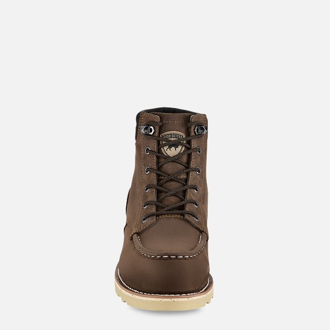 Irish Setter, Pipestone, Unisex, Steel Safety Toe, Full Grain Leather, Work Boot