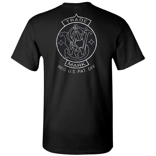 Smith & Wesson Trade Mark Emblem Logo Short Sleeve - Mens