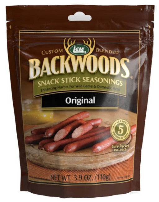 LEM Backwoods® Original Snack Stick Seasoning - Makes 5 lbs