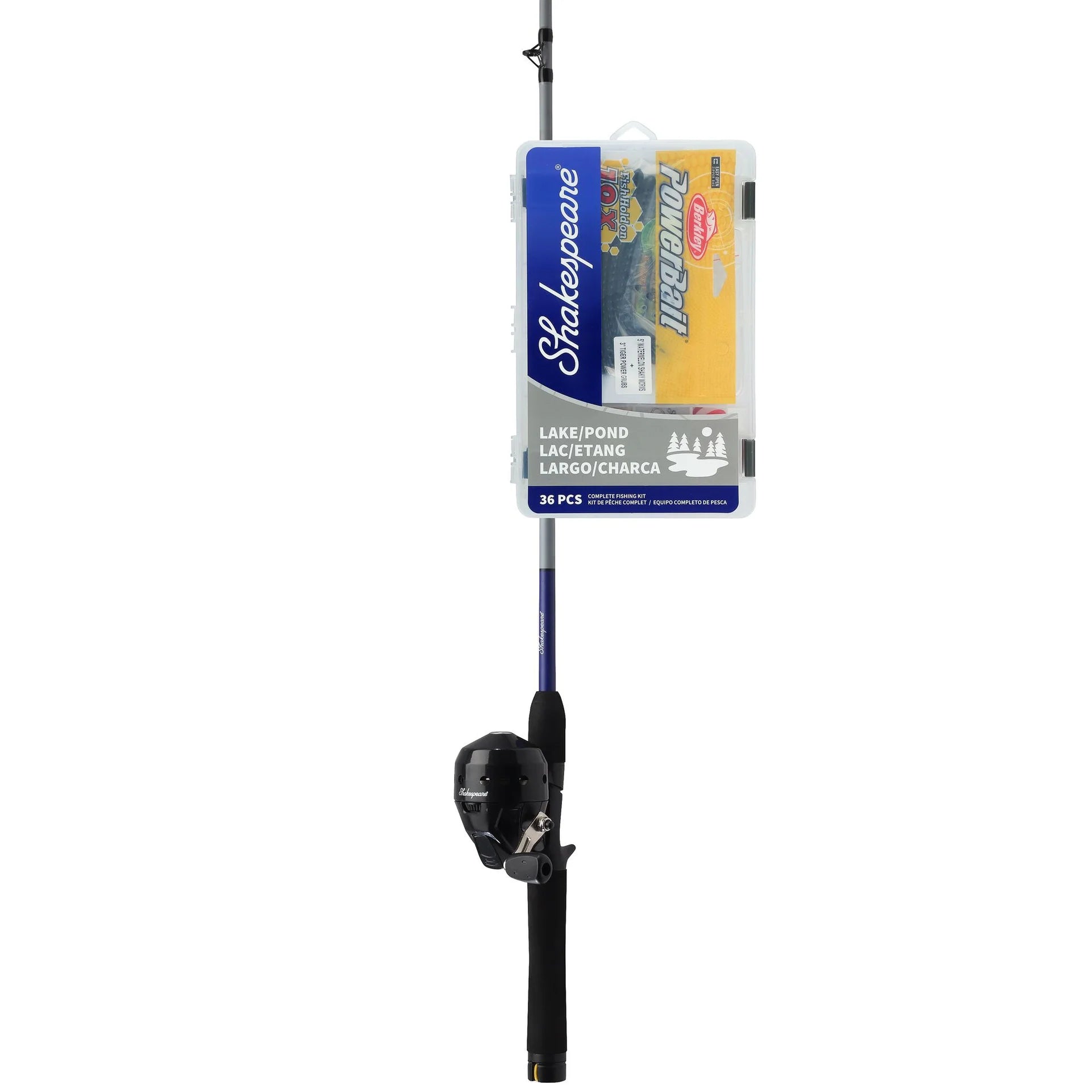 Shakespeare Spincast Catch More Fish Complete Fishing Kit
