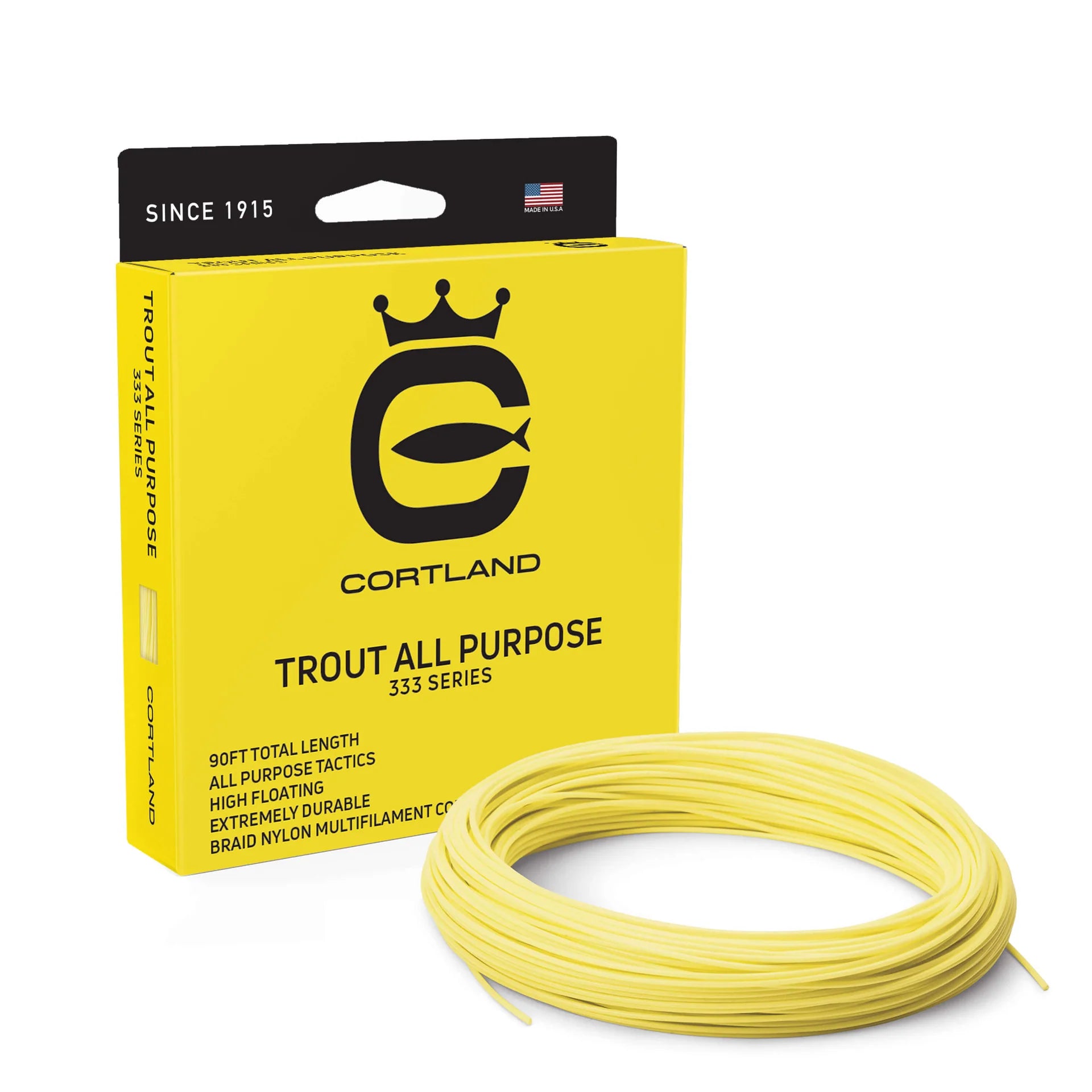 Cortland 333 Trout Freshwater Fly Fishing Line
