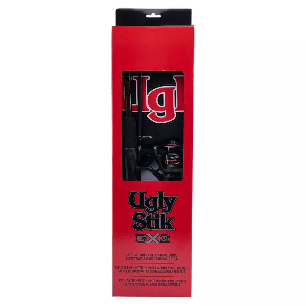 Ugly Stik GX2 Travel Spinning Kit