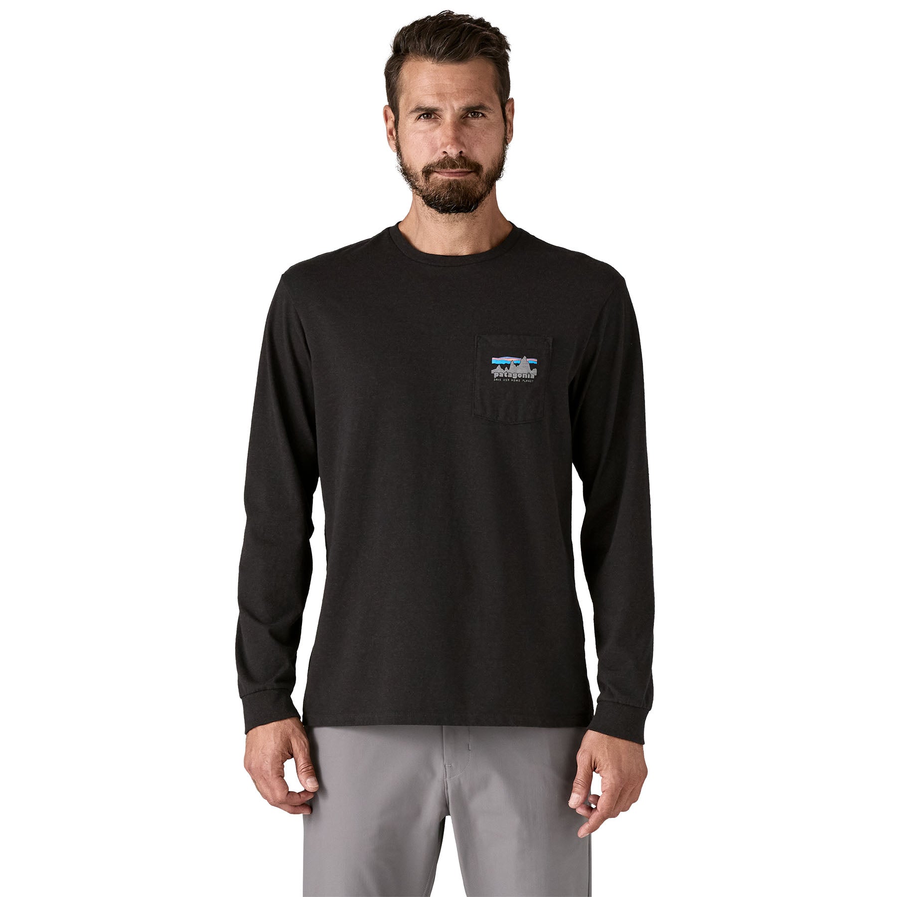 Patagonia Long-Sleeved Driftways Organic Shirt - Mens