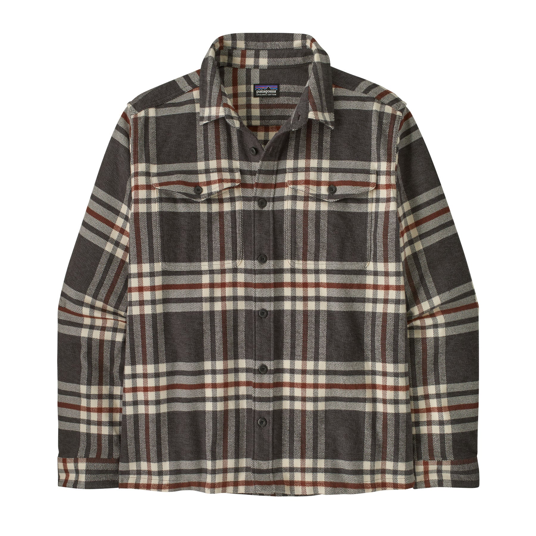 Patagonia Midweight Fjord Long Sleeve Flannel - Mens