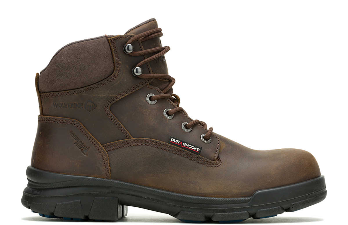 Wolverine Durashock SR 6" Carbon Max Composite Toe / Waterproof - Mens