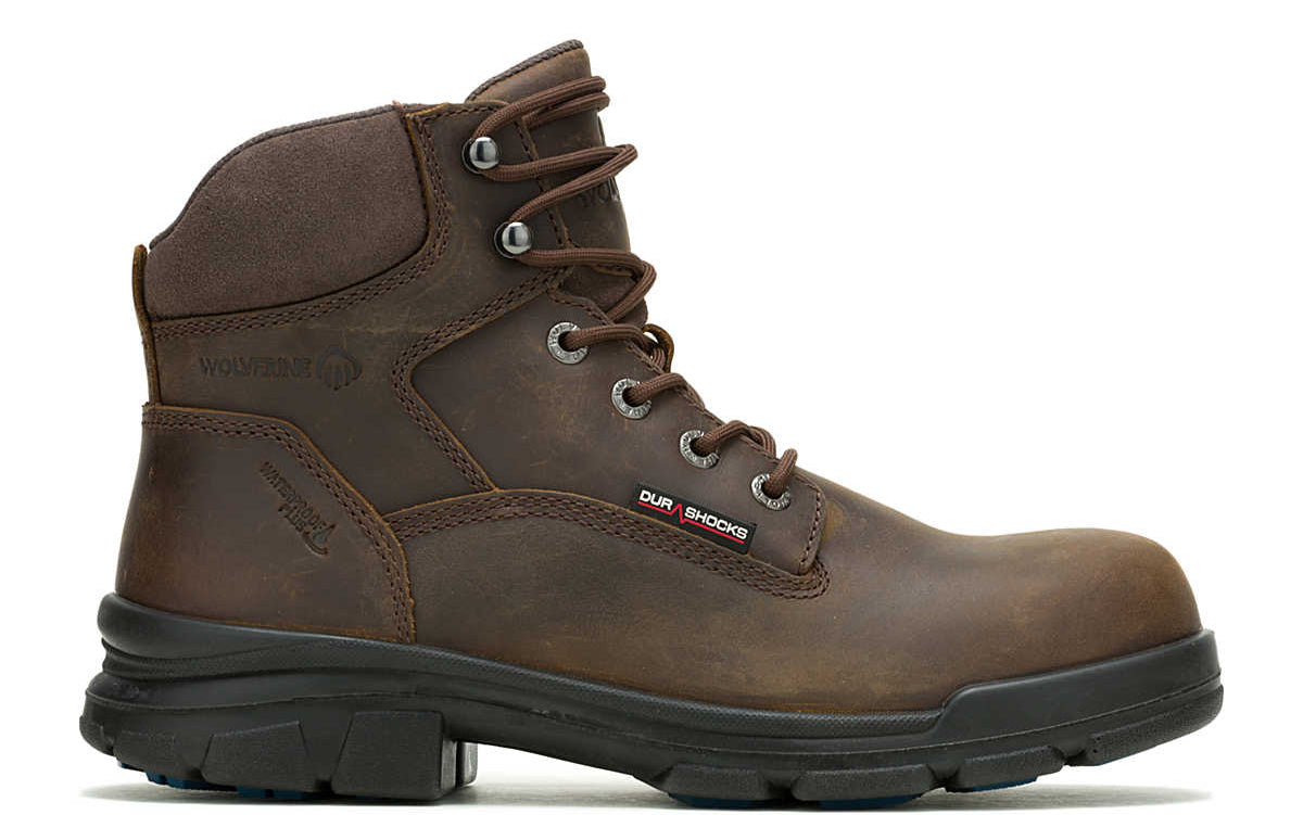 Wolverine Durashock SR 6" Carbon Max Composite Toe / Waterproof -Wide - Mens