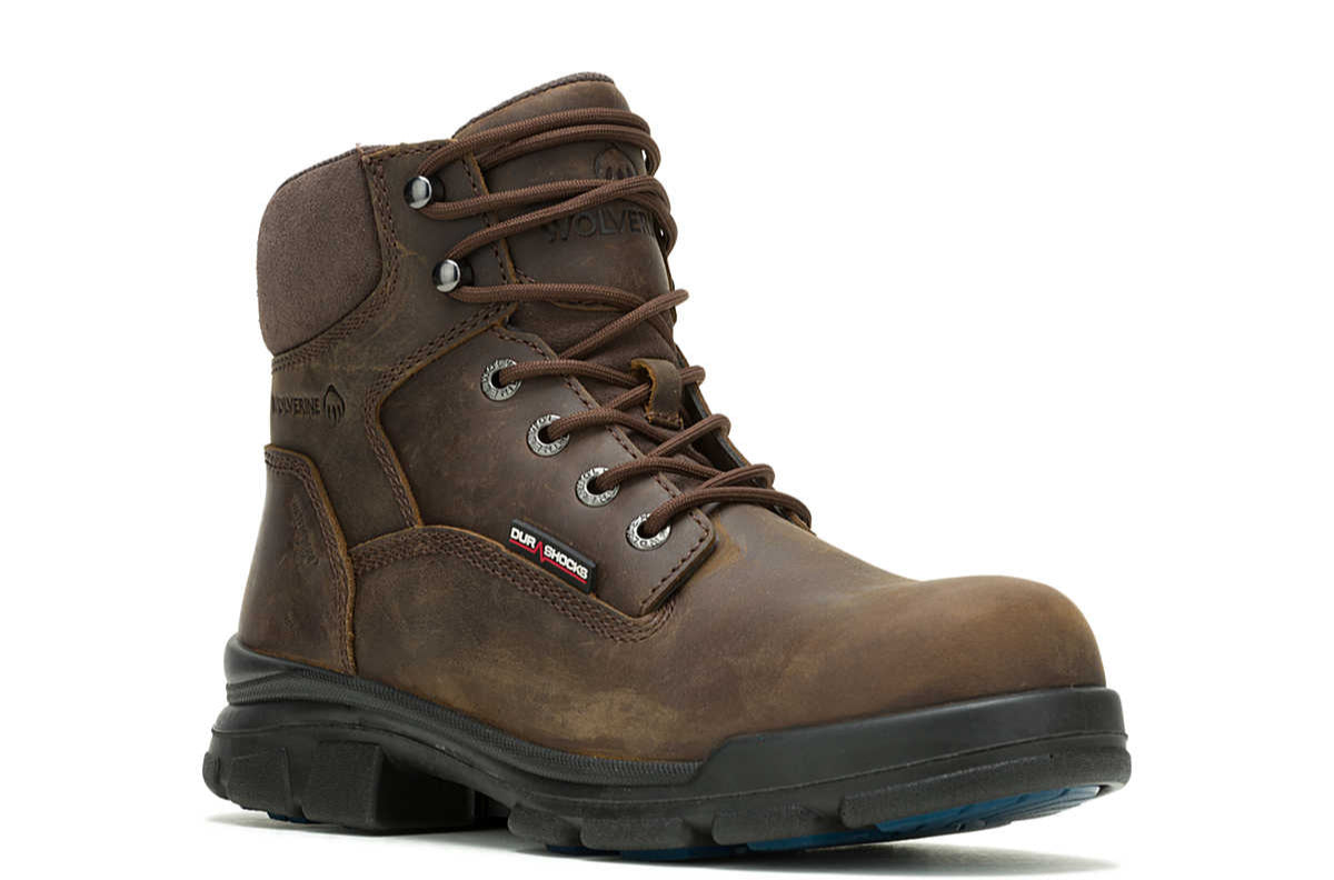 Wolverine Durashock SR 6" Carbon Max Composite Toe / Waterproof -Wide - Mens