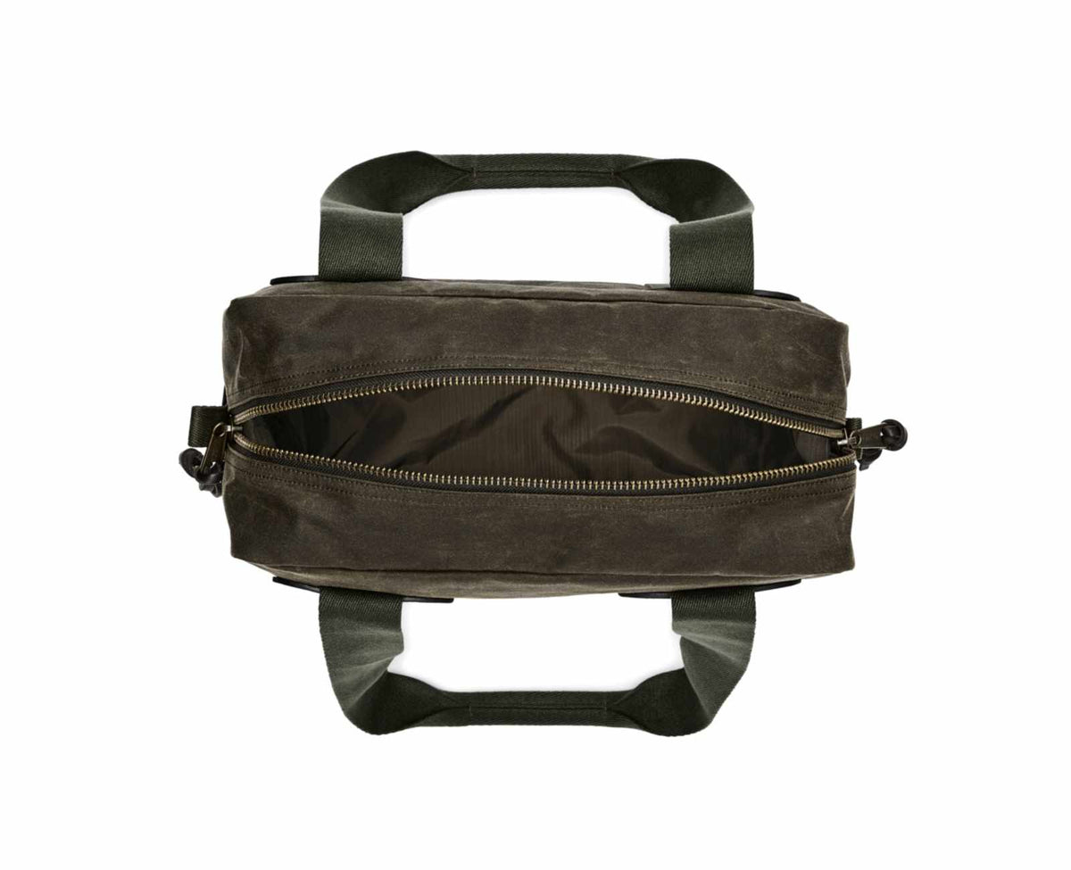Tin Cloth Tote Bag W/zipper