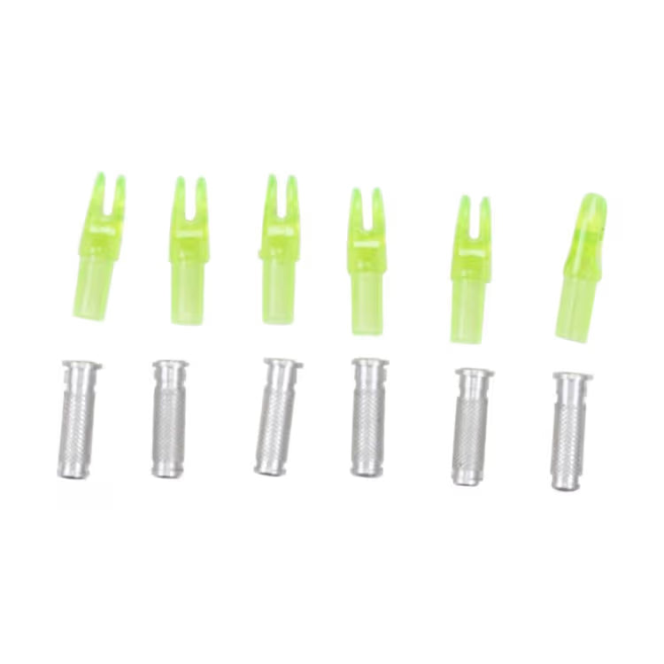 Allen Titan Carbon Arrow Nocks & Inserts 6-Pack