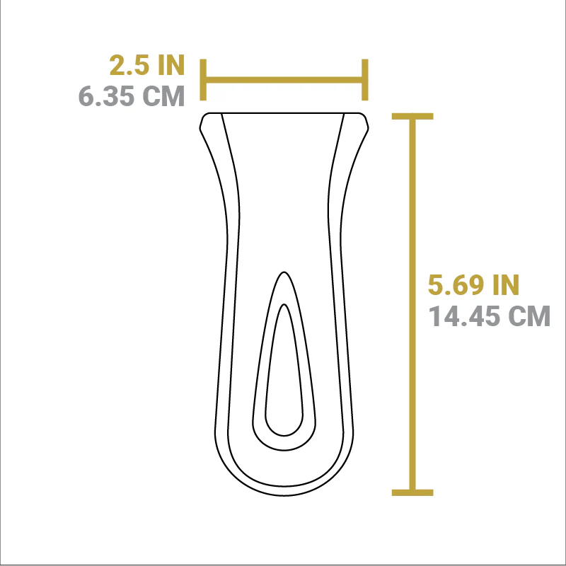 Lodge Deluxe Red Silicone Hot Handle Holder