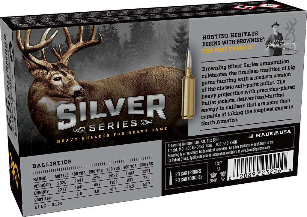Browning Silver Series 6.5 Creedmoor / 129Gr