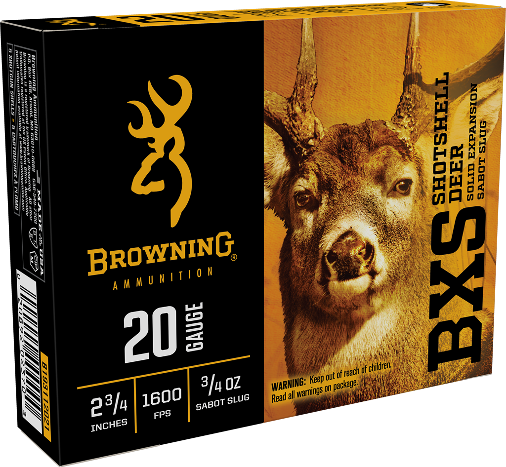 Browning BXS Slug - 20GA - 2 3/4''