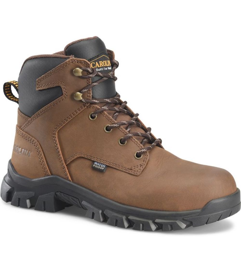 Carolina Gruntz Men's 6" Waterproof Soft Toe Work Boot