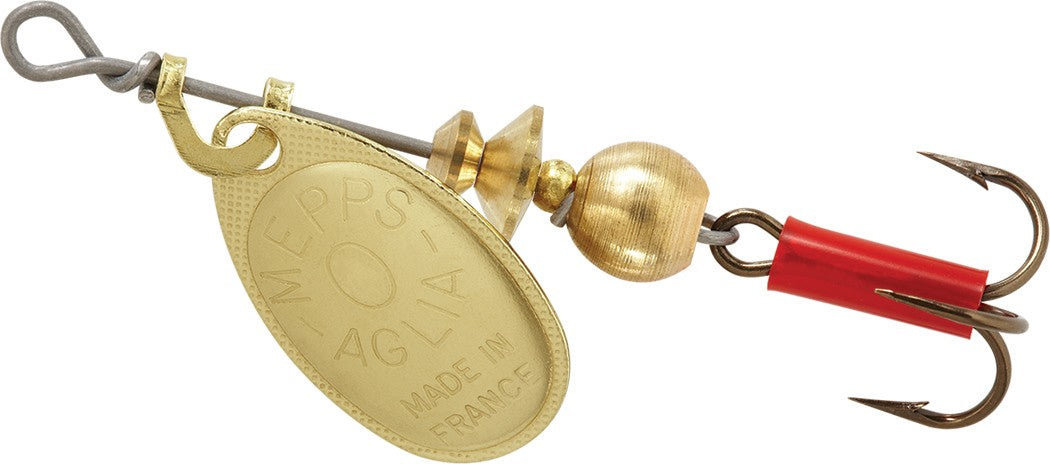 Mepps Aglia - Plain Trebel & Single Hook