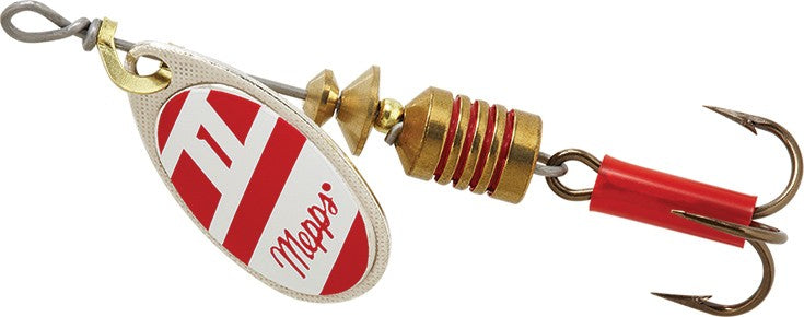 Mepps Aglia - Plain Trebel & Single Hook