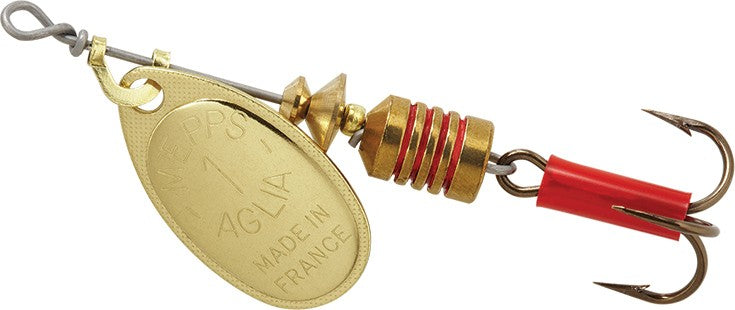 Mepps Aglia - Plain Trebel & Single Hook