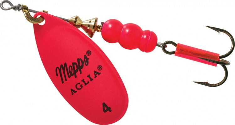 Mepps Aglia - Plain Trebel & Single Hook