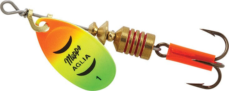 Mepps Aglia - Plain Trebel & Single Hook