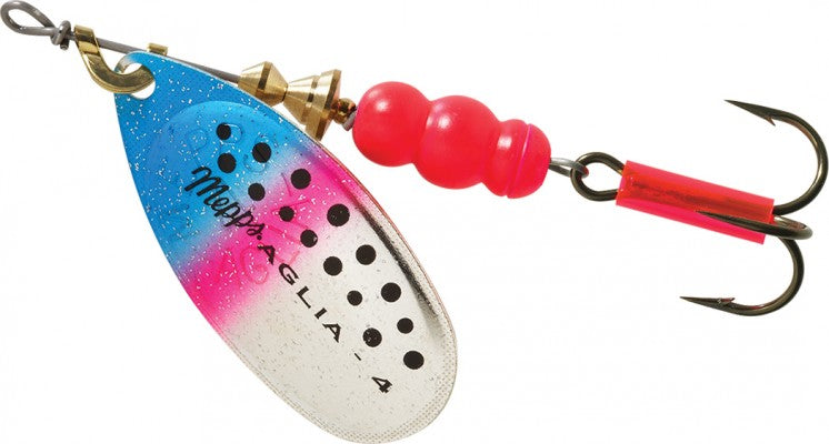Mepps Aglia - Plain Trebel & Single Hook