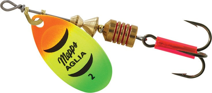 Mepps Aglia - Plain Trebel & Single Hook