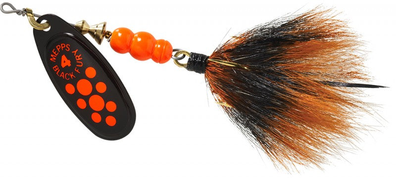 Mepps Black Fury - Dressed Treble