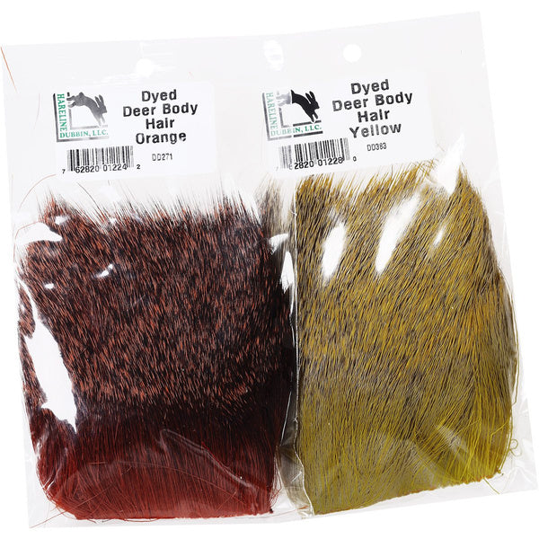 Hareline Dyed Deer Body Hair
