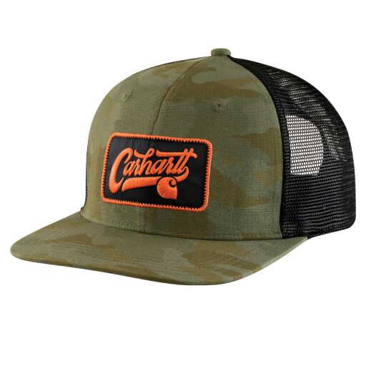 Carhartt Ripstop Mesh-Back Camo Cap