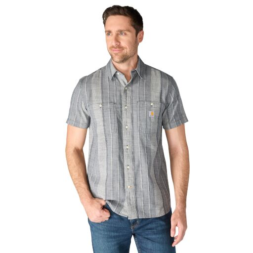 Carhartt Bozeman Relaxed Short Sleeve Plaid - Tall - Mens