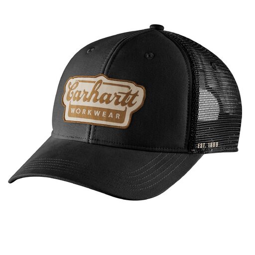 Carhartt Rugged Flex® Twill Mesh-Back Script Patch Cap