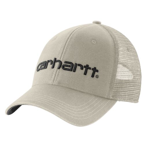 Carhartt Canvas Mesh-Back Logo Graphic Cap