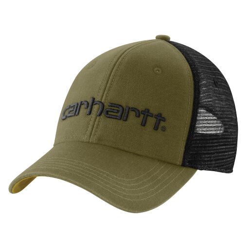 Carhartt Canvas Mesh-Back Logo Graphic Cap