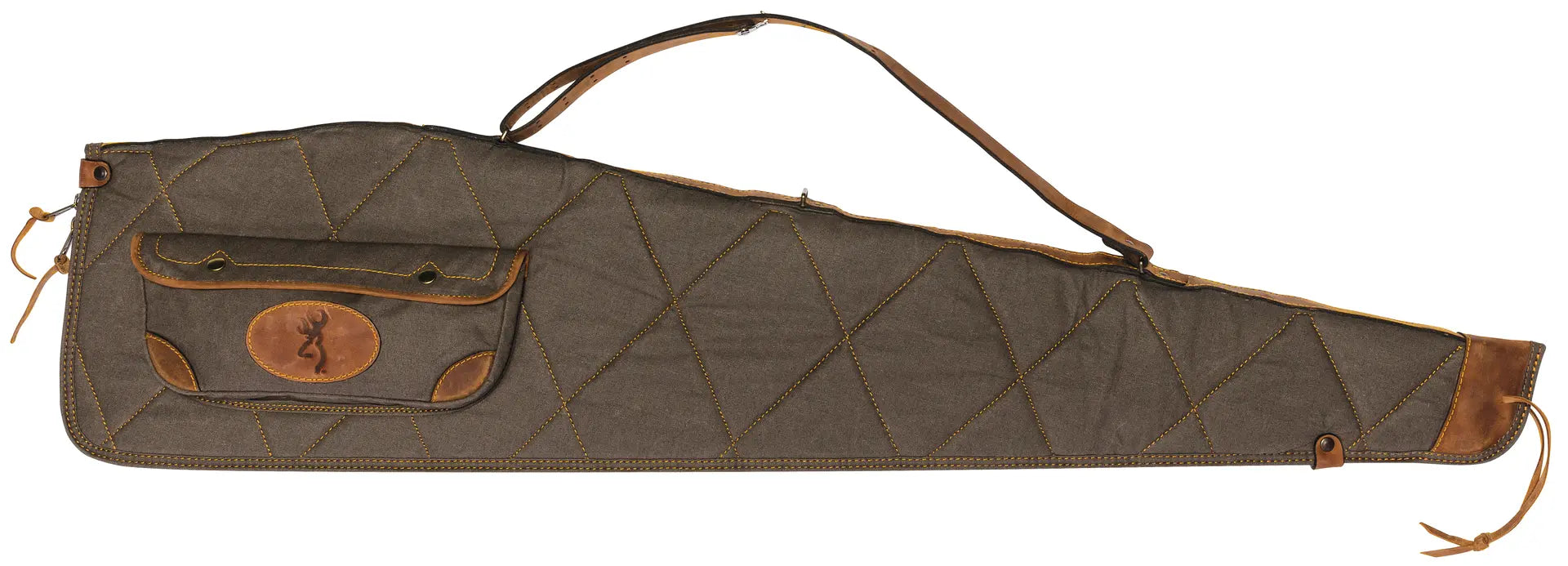 Browning Lona Canvas / Leather Scoped Rifle Case