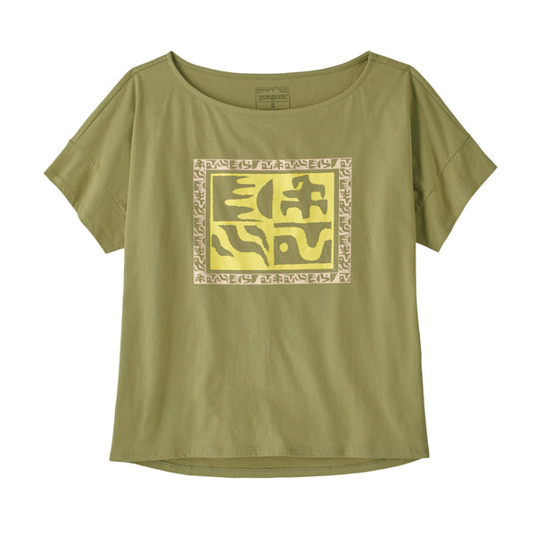 Patagonia Mother Rays Relaxed Drop Sleeve T-Shirt - Womens