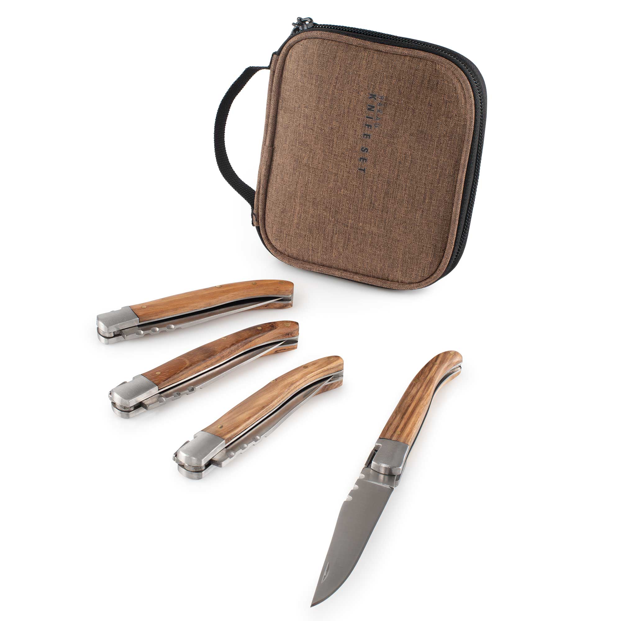 GSI Rakau Folding Steak Knife Set