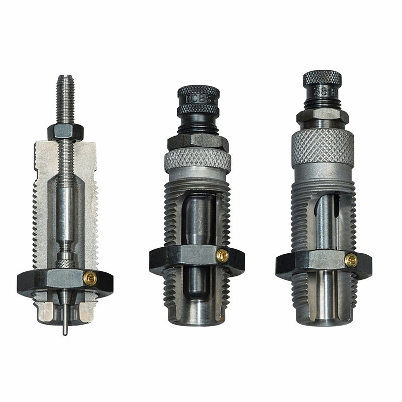 RCBS 3-Die Carbide Taper Crimp Set - Group B - 9mm / 9X21 / 9X23