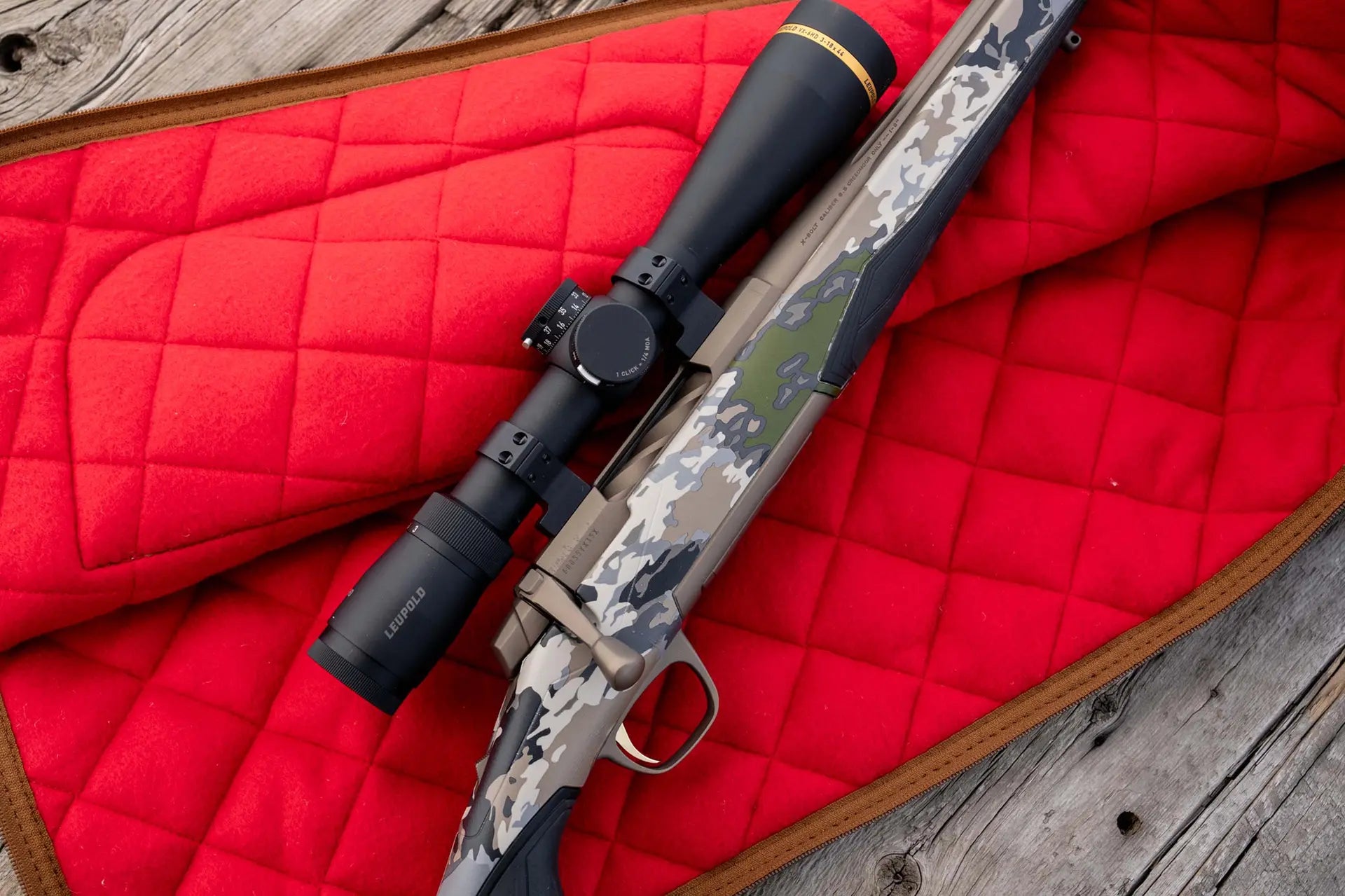 Browning Lona Canvas / Leather Scoped Rifle Case