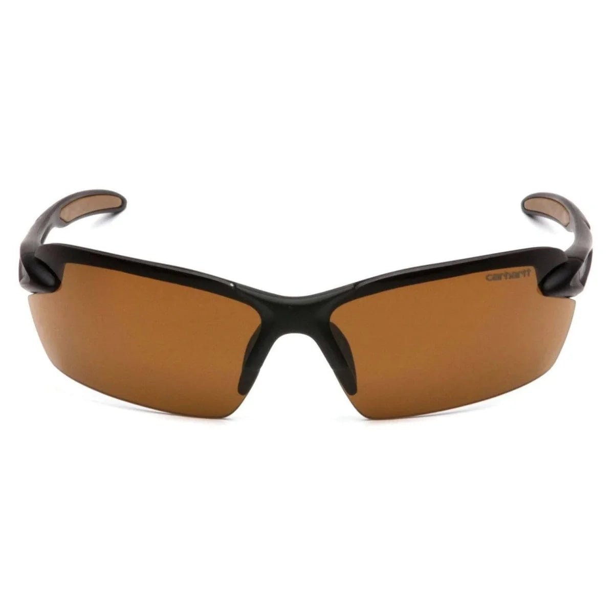Carhartt Spokane Safety Glasses with Black Frame & Sandstone Bronze Lens