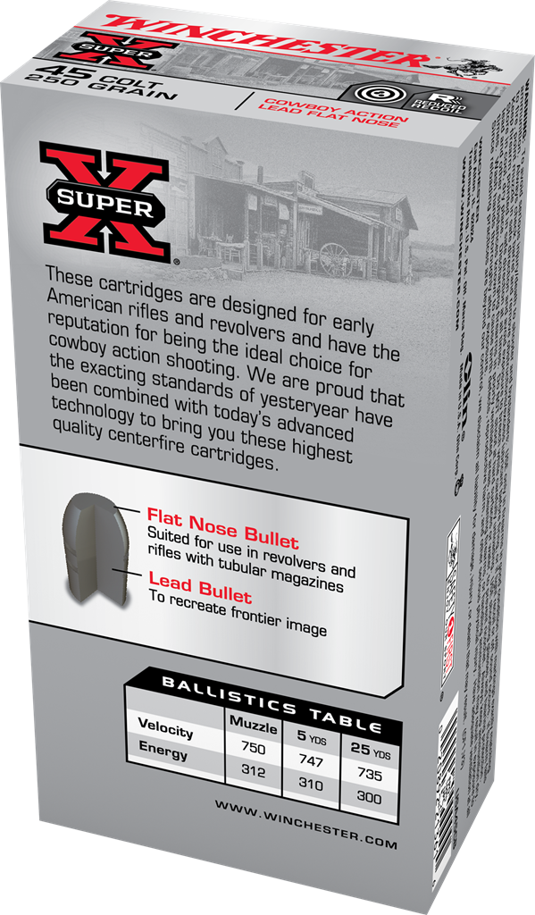 Winchester Super-X .45Colt / 250Gr