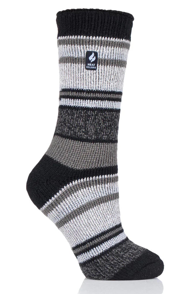 Heat Holders Yasmine Multi Twist Stripe Socks