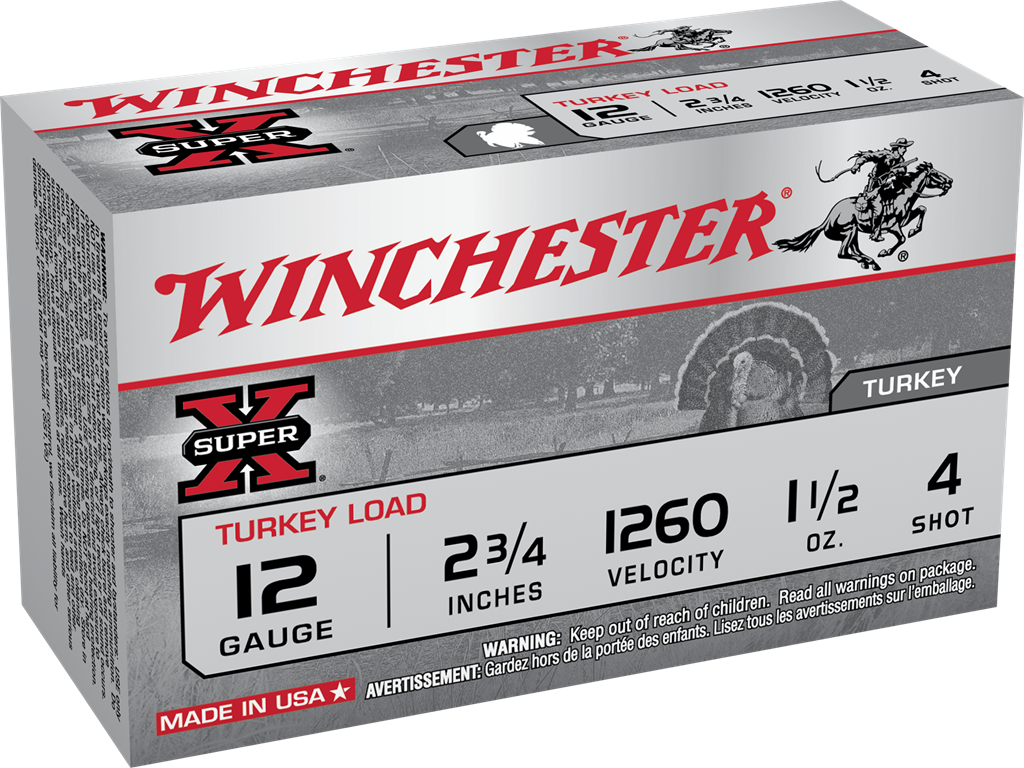 Winchester Super X - 12GA - 2 3/4" - #4