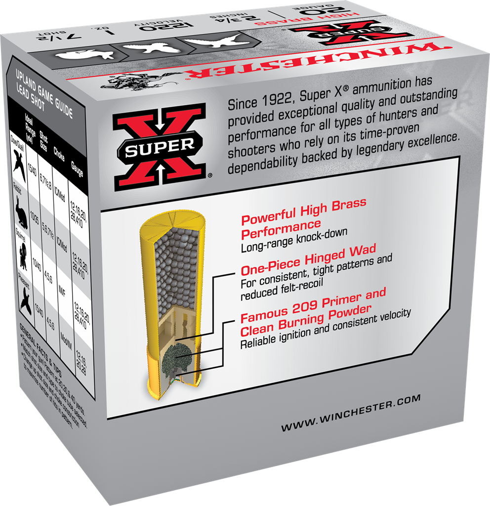 Winchester Super X - 20GA - 2 3/4" - 7