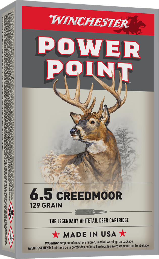 Winchester Power-Point 6.5Creedmoor / 129Gr