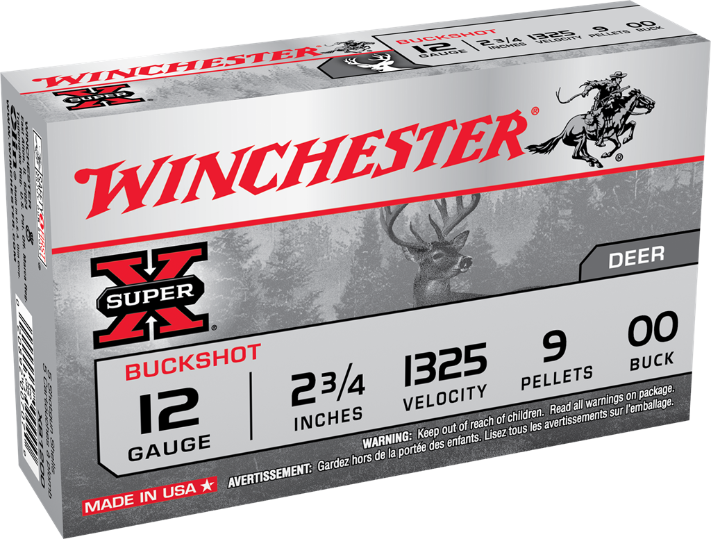 Winchester Super-X - 12GA - 2 3/4" - 00
