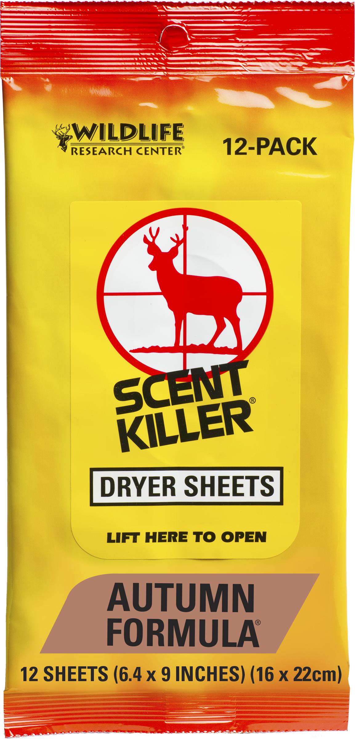 Hunter Specialties Scent Killer Autumn Formula Dryer Sheets