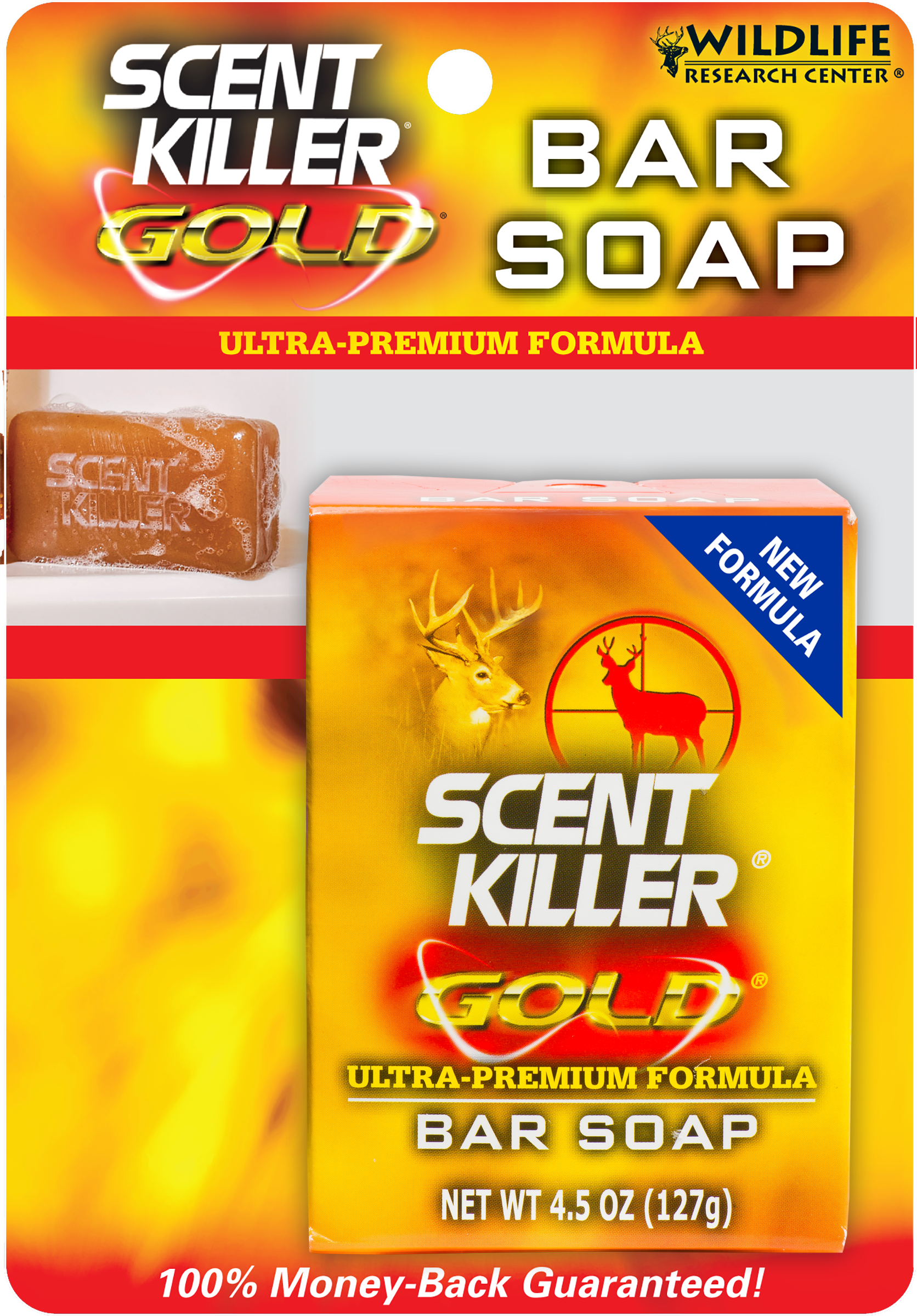 Wildlife Research Center Scent Killer Gold Bar Soap