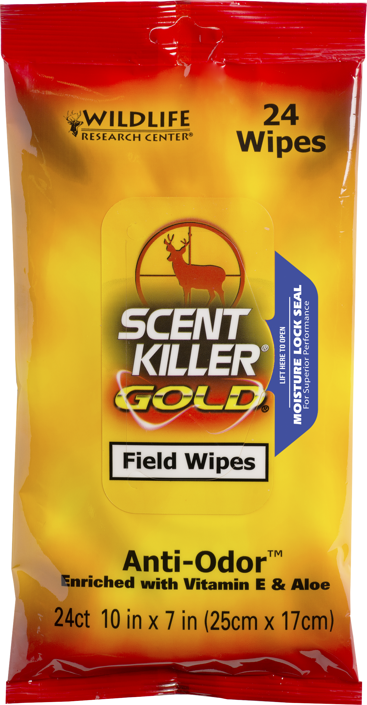 Wildlife Research Center Scent Killer Gold Field Wipes