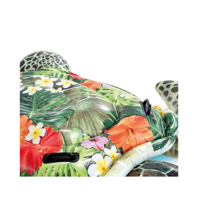 Intex Realistic Sea Turtle Inflatable Ride-On Pool Float with Handles