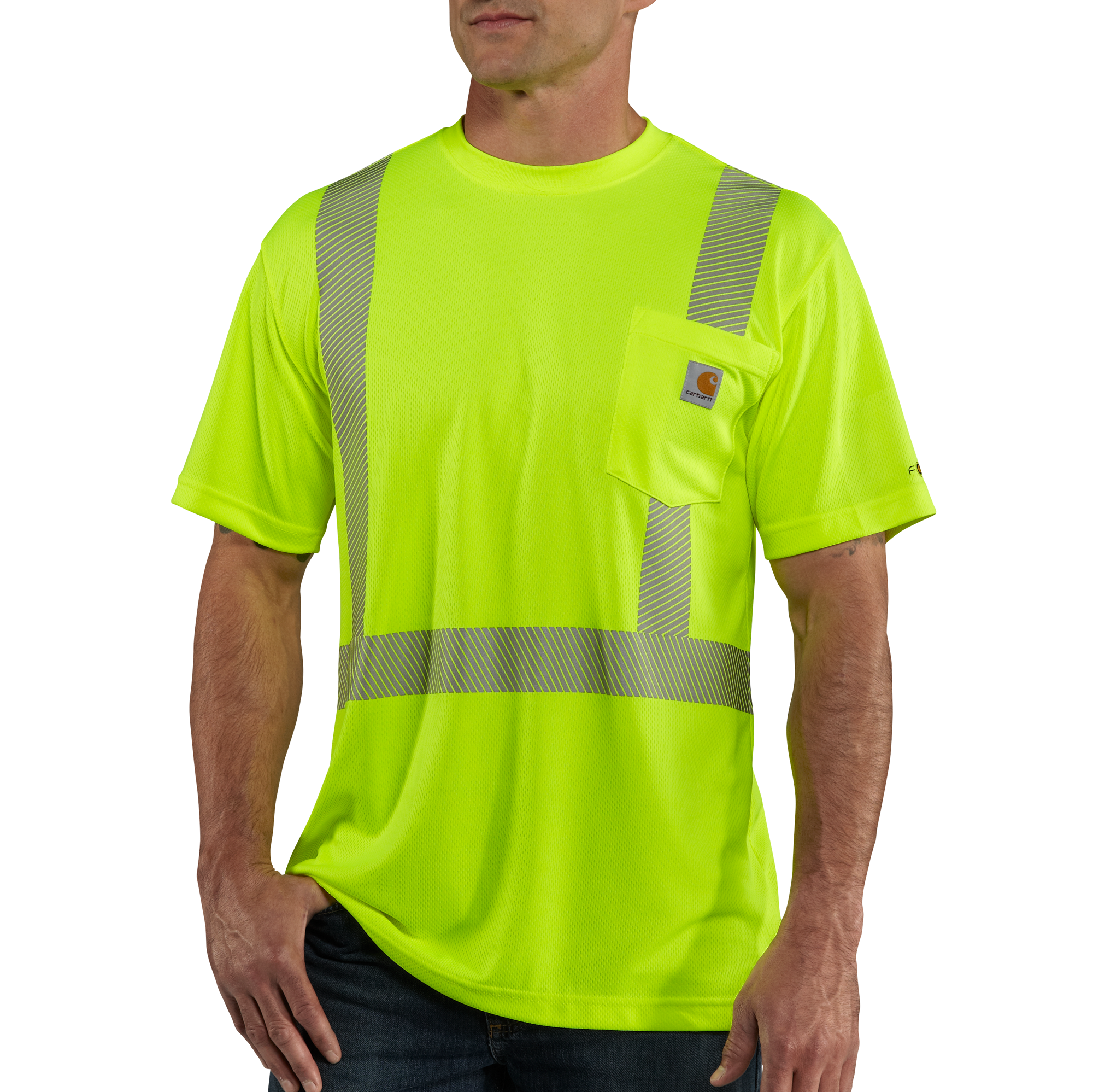 Carhartt Force High-Vis Class 2 T-Shirt - Mens